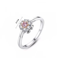 Anneau Gaurosa Femme Fantasy in Argent Zirconia SR0057-13G05 - SR0057-13G05